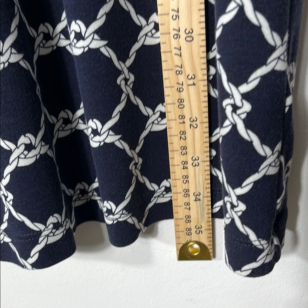 CAbi Navy and White Cruise Dress - Picture 7 of 11